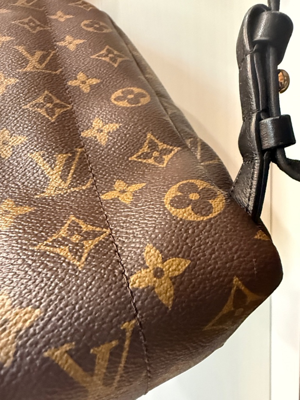 Louis Vuitton Brown Monogram Mini Backpack with Gold Hardware - Picture 11 of 12